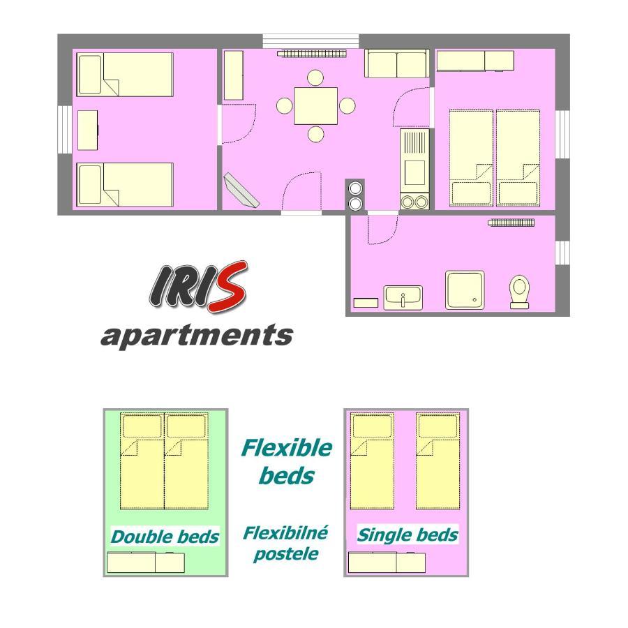 Apartments Iris Liptovsky Mikulas Luaran gambar